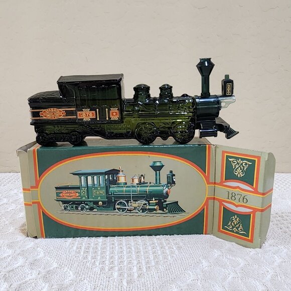 Vintage Avon 1876 CENTENNIAL EXPRESS Glass TRAIN Wild Country Original Box - Picture 6 of 14